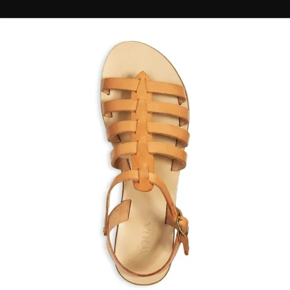 Aqua Emmie Leather Sandals size 39 - Picture 4 of 4